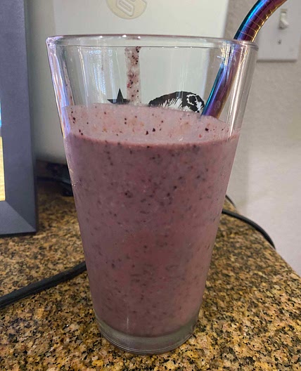 Chef Julia’s Blueberry Smoothie 