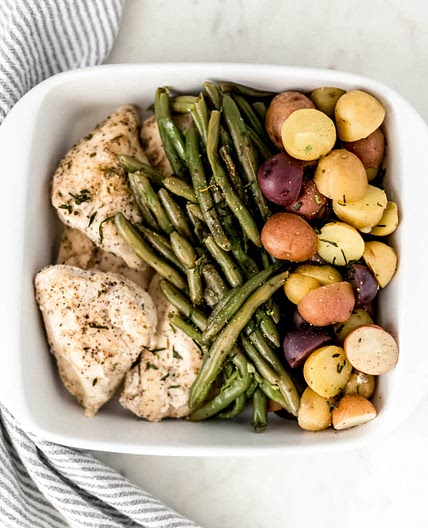 Instant Pot Chicken and Potatoes with Green Beans