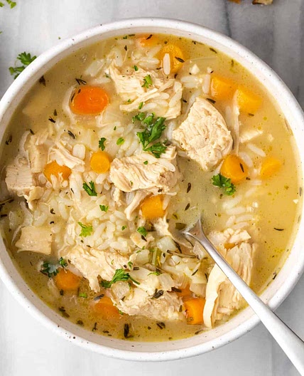 Gluten Free Chicken and Rice Soup