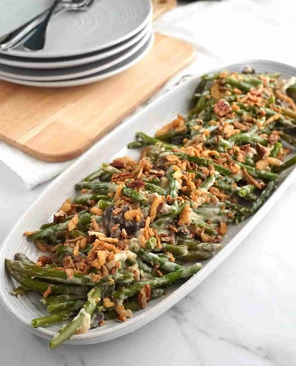 The Best Crockpot Green Bean Casserole
