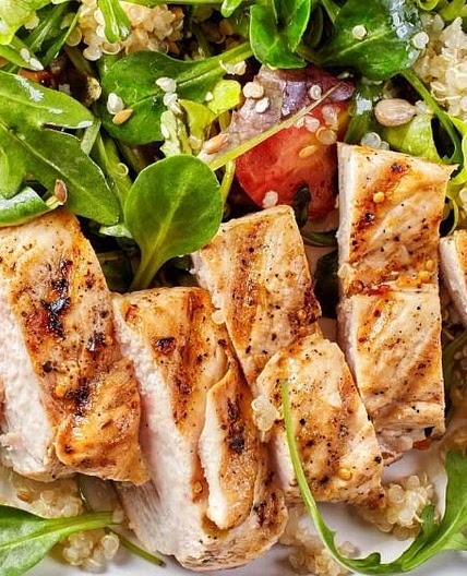 Vshred Chicken Fajita Salad