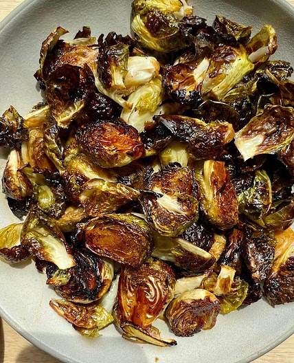 Chipotle-Balsamic Brussels Sprouts: 5 ingredients + 20 minutes t