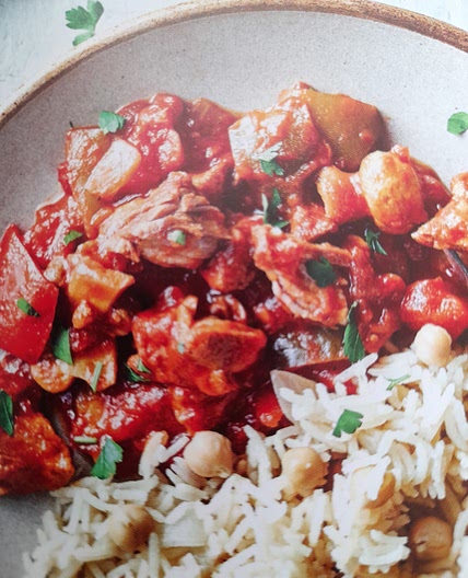 Bulgarian lamb stew