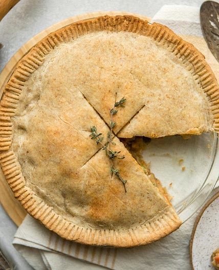 Vegan Chickpea Pot Pie