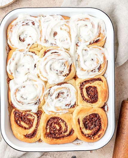Sourdough Cinnamon Rolls