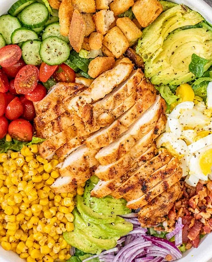 Grilled Chicken Chef Salad
