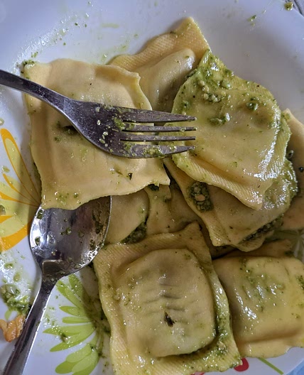 Ravioli pesto