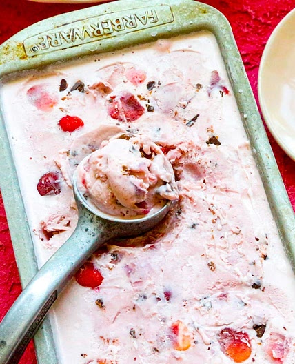 Cherry Chocolate Chip Ice Cream