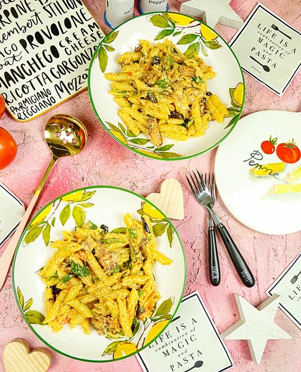 Bacon Penne Pasta