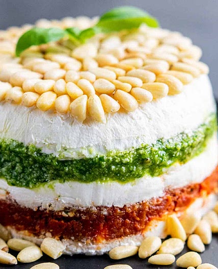 Pesto Cream Cheese Spread