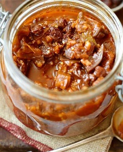 Aubergine pickle
