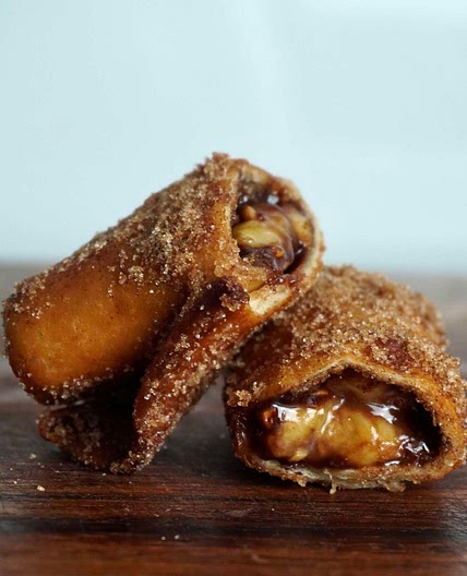 Nutella chimichanga