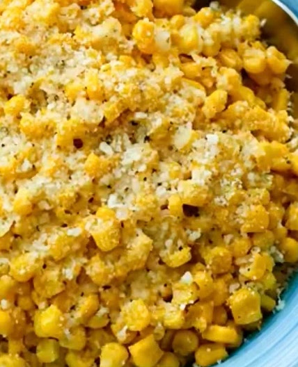 Brown Butter Parmesan Corn