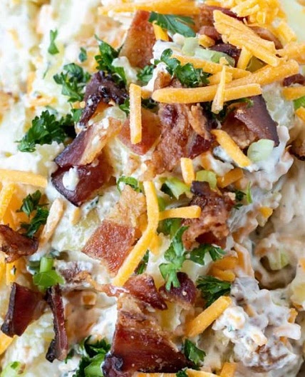 Loaded Baked Potato Salad Recipe