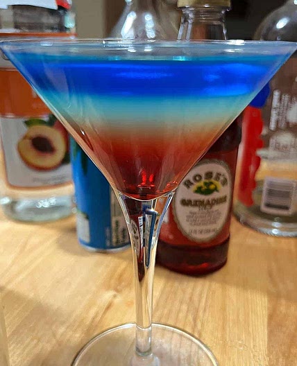 Rainbow Martini
