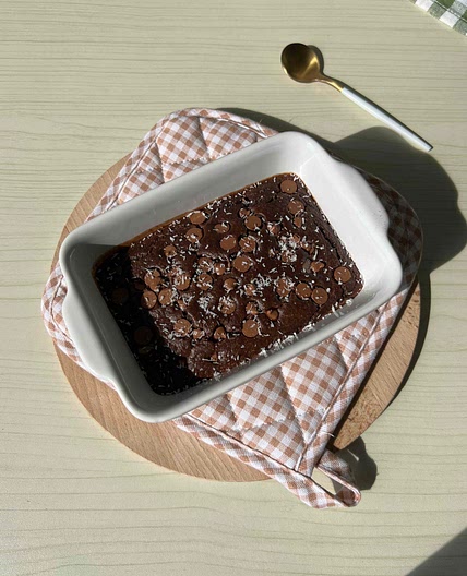 Healthy Oatmeal Brownie