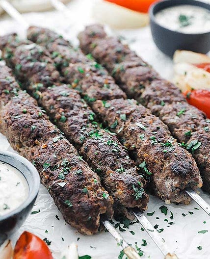 Middle Eastern Kofta Kebab