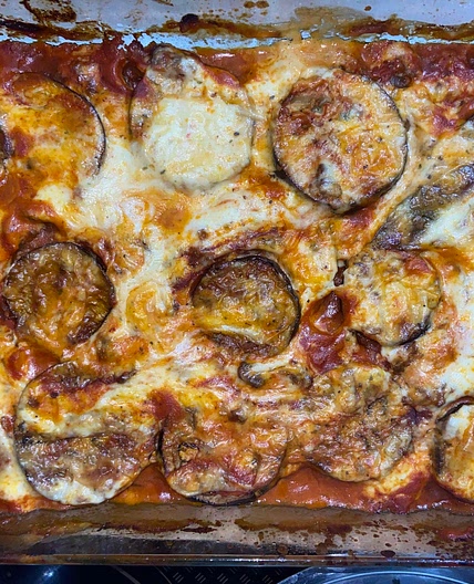 Aubergine Bake (Imam Bayaldi style)