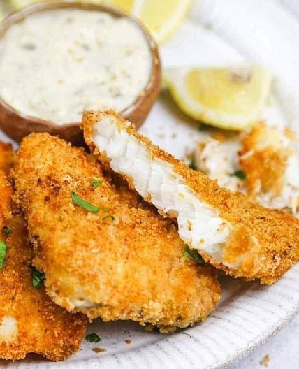 Parmesan Encrusted Flounder