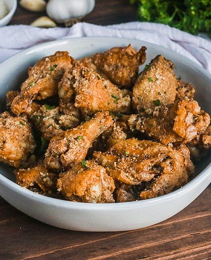 Garlic Parmesan Chicken Wings