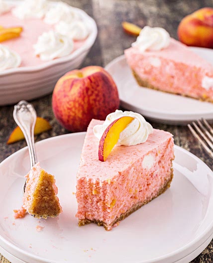 Peach Chiffon Pie