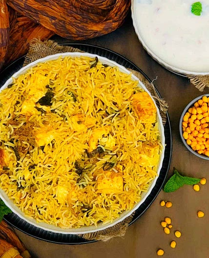 Paneer Biryani in Instant Pot