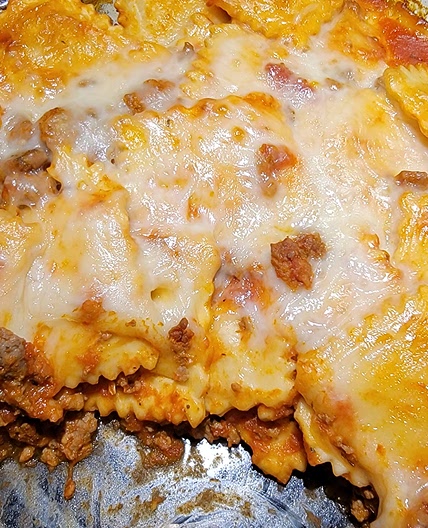 Easy Baked Ravioli