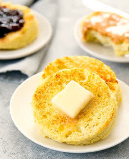 Microwave Paleo Low Carb English Muffin - Kirbie's Cravings