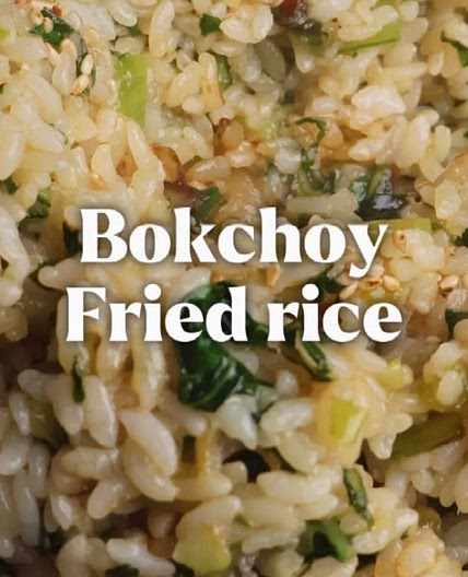 Bokchoy fried rice