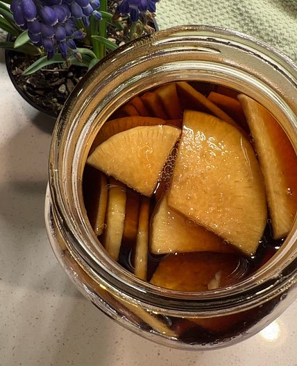 Easy Soy Pickled Radish