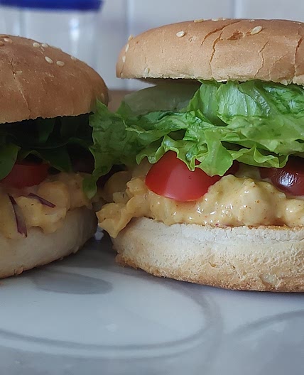Kichererbsen Burger
