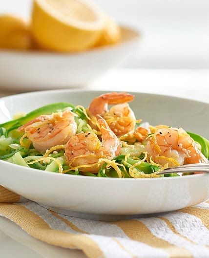 Lemony Grilled Shrimp