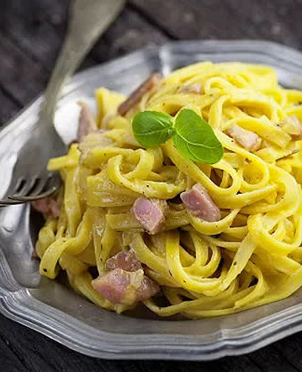 Pâtes carbonara 