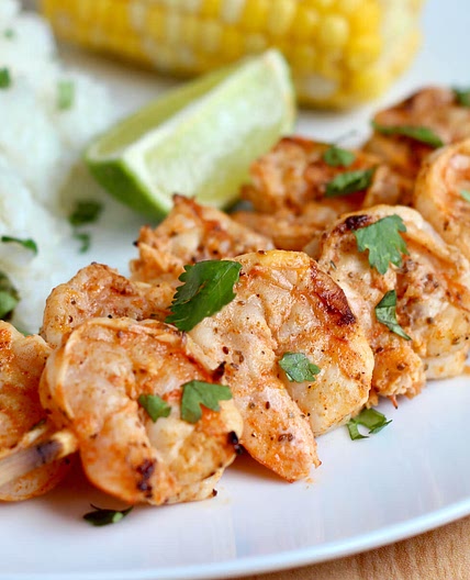 Old Bay Grilled Shrimp