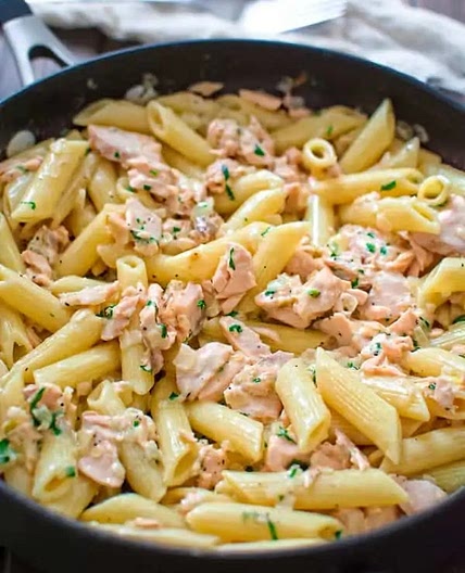 Creamy Salmon Pasta