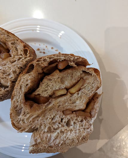 Sourdough Apple Bread
