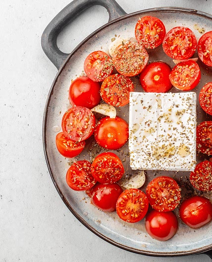 Gluten Free Baked Feta Pasta