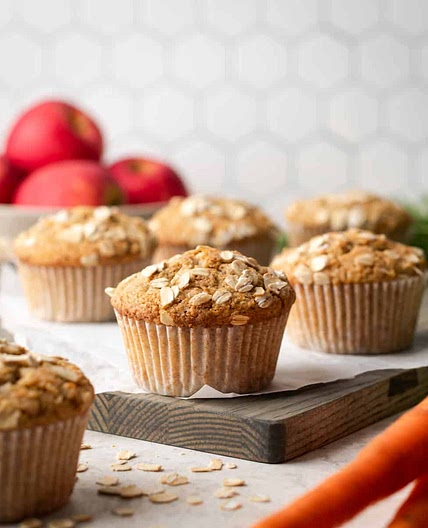 Applesauce Carrot Muffins