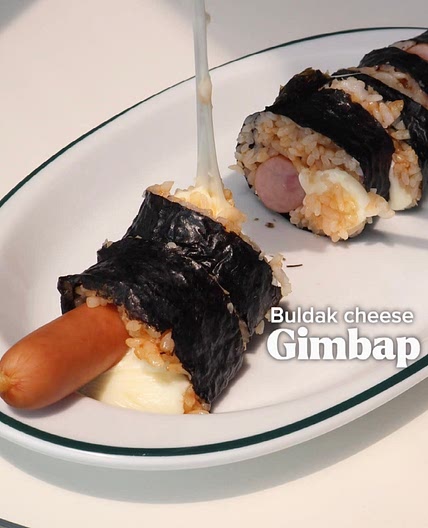 Samyang cheese gimbap