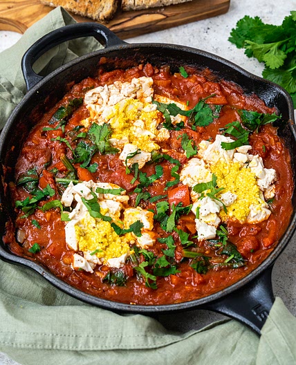 Easy Vegan Shakshuka