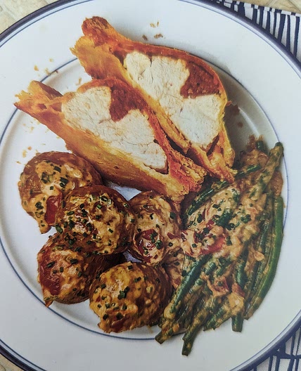 Chicken & Nduja Wellington with Creamy Chive Sauce