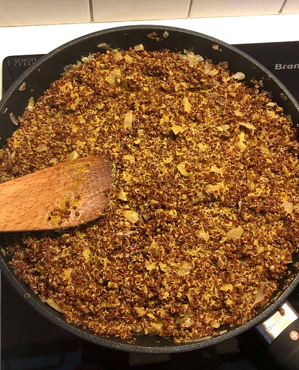 Quinoa au curry