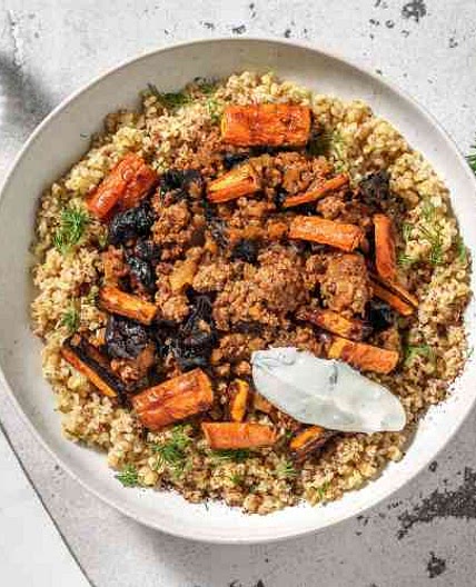 Lebanese Style Lamb and Herby Sumac Bulgur
