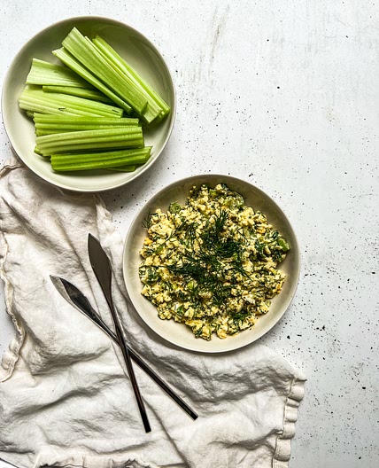 Fresh Dill Egg Mayo Dip