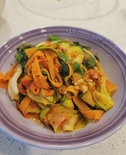 Tomato Vegan Zoodles