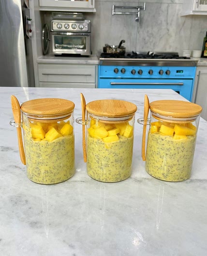 Mango Coconut Chia Pudding