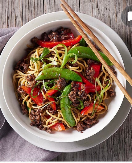 Beef chow mein