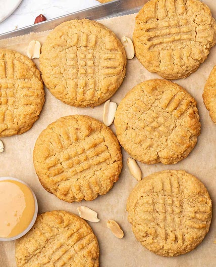 Peanut Butter Almond Flour Cookies