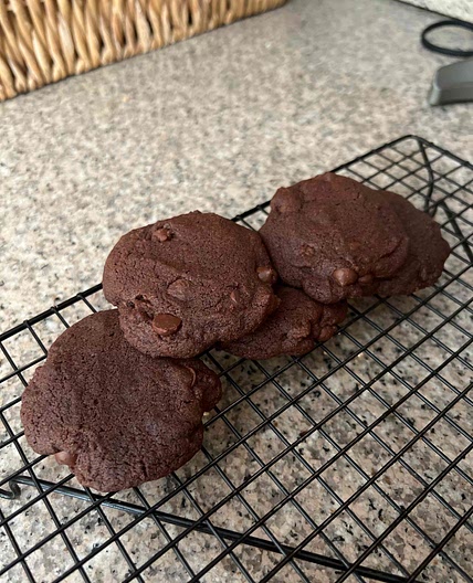 Double chocolate cookies 