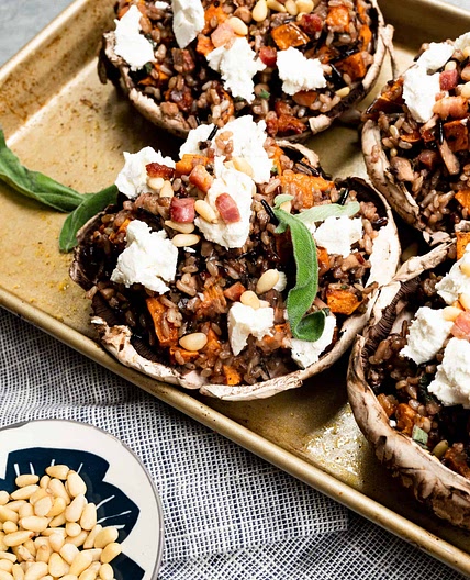 Stuffed Portobello Mushrooms